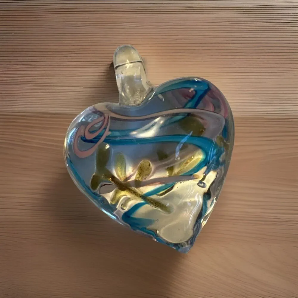 Disney‎ Stitch Enamel Charm Art Glass Heart Pendant Lot Jewelry Lilo Stitch